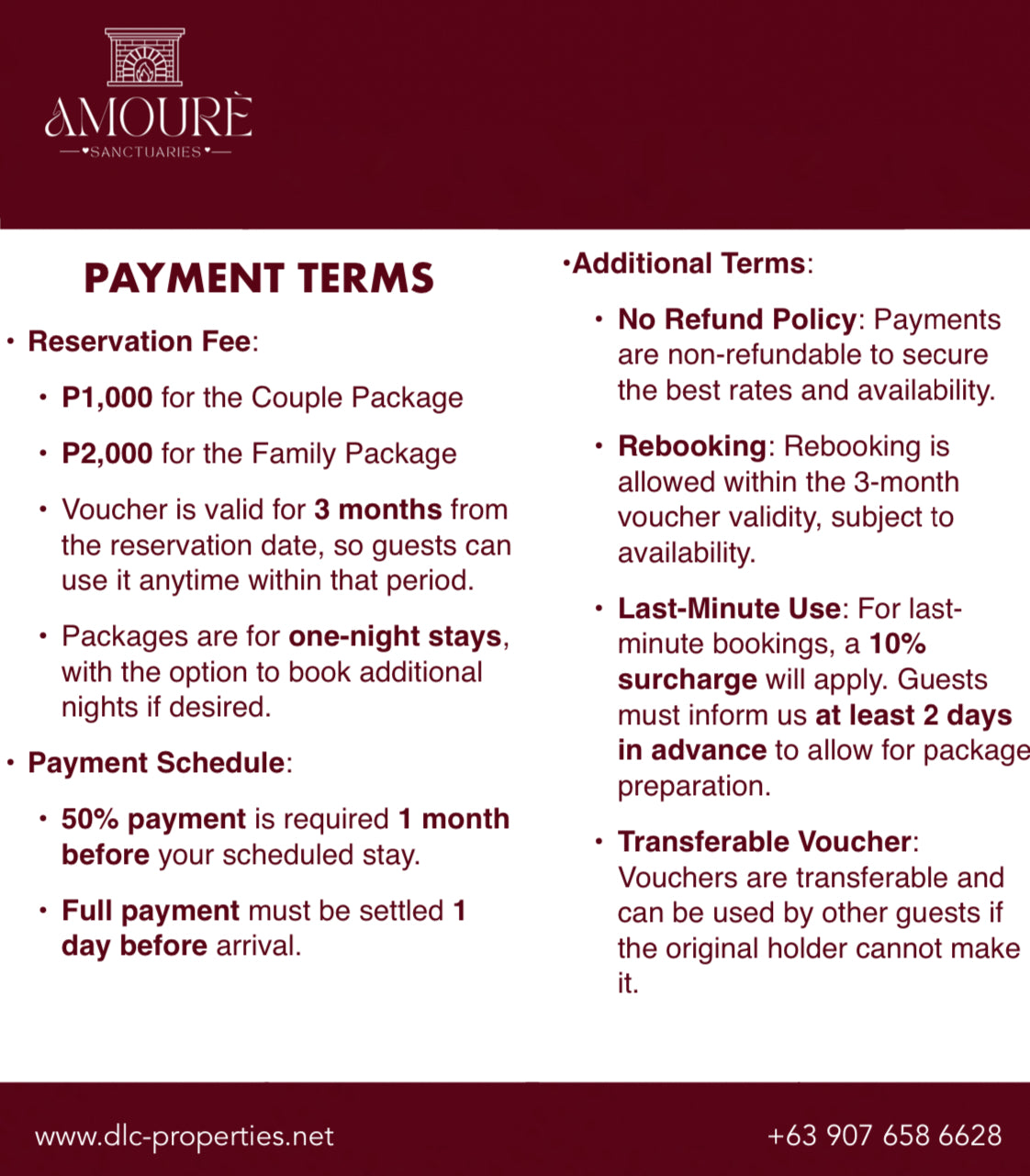 Amourè Sanctuaries